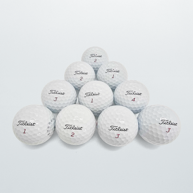 [리볼드골프]품질보증!!타이틀리스트 PRO V1X 4피스 화이트, 4피스 화이트 A급, 1개, 20개입
