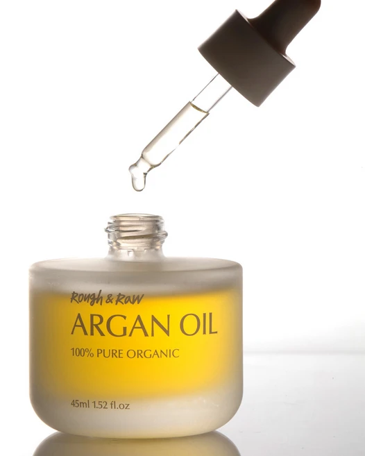러프앤로우 유기농 아르간 오일 100% 모로코 냉압착 비정제 페이스오일, 1개, 45ml - 쿠팡