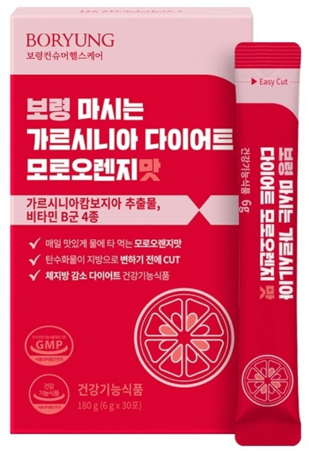 보령 마시는 가르시니아 모로오렌지 다이어트 보조제, 180g, 1박스