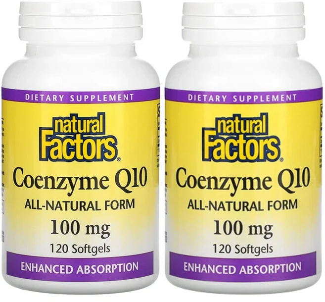 네츄럴펙터 코엔자임 Q10 100mg 소프트젤 120정 2팩 - 쿠팡