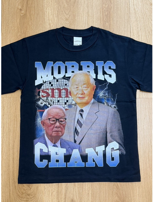 Morris Chang 張忠謀圖案短袖T恤