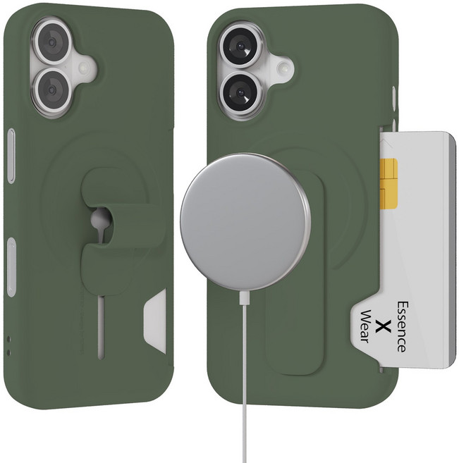 에센스웨어 스냅링 맥세이프 카드수납 휴대폰 케이스