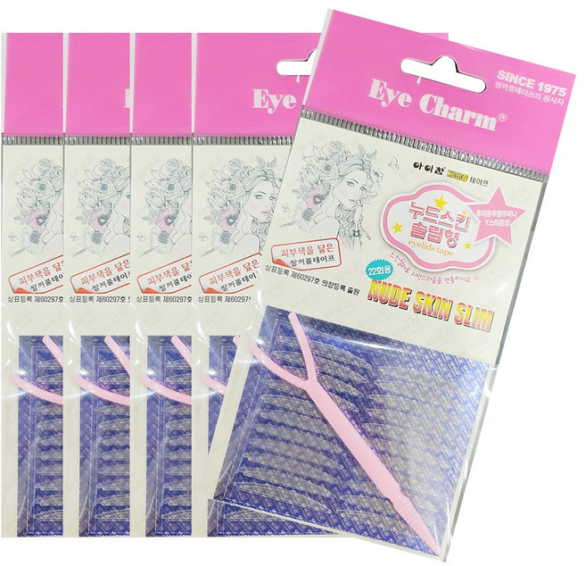 아이참 누드스킨 슬림형 쌍꺼풀 테이프 (220개입), 5개
