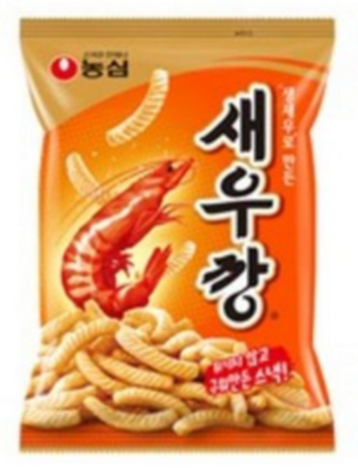 새우깡, 90g, 4개