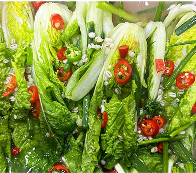 단배추보리물김치 3kg, 1개