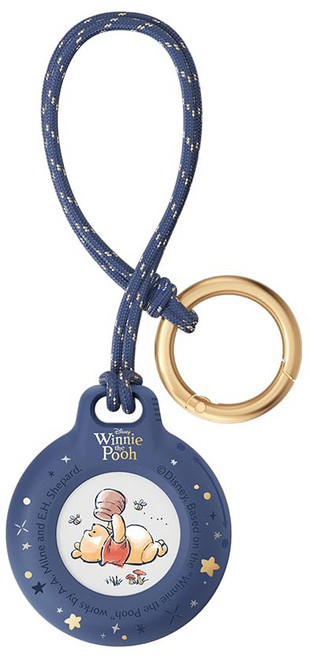 Belkin AirTag MSC021qcWP-DY [곰의 푸우] 케이스 보호 커버 방수 자전거 지갑