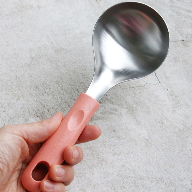 GAMI 보겐 멀티 미니스푼 요리 서빙 국자, 1개, 멀티스푼-피치