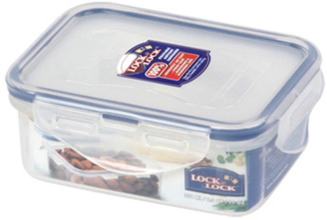 락앤락 직사각 밀폐용기 350ml(HPL806), 4개