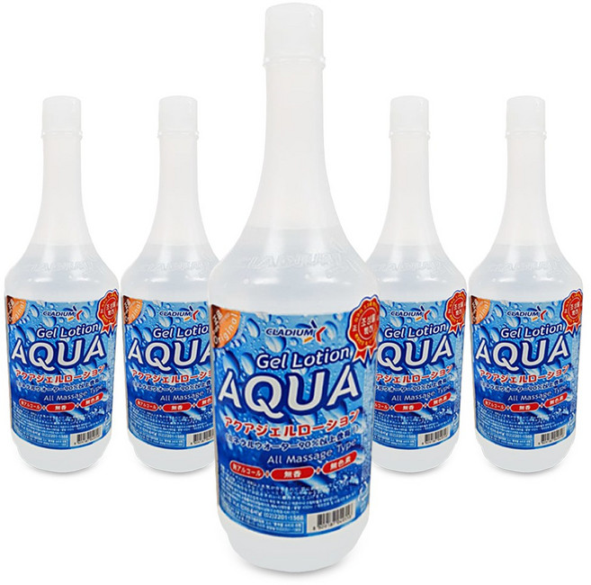 나투젠 클라디움 아쿠아 마사지 젤 크림, 5개, 450ml