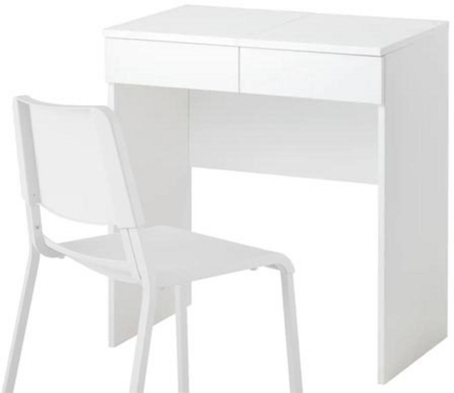 [무료배송상품]이케아 화장대 세트(화장대+의자) WithPark BT0101, 이케아 홈 퍼니싱 핸드북 파일 제공