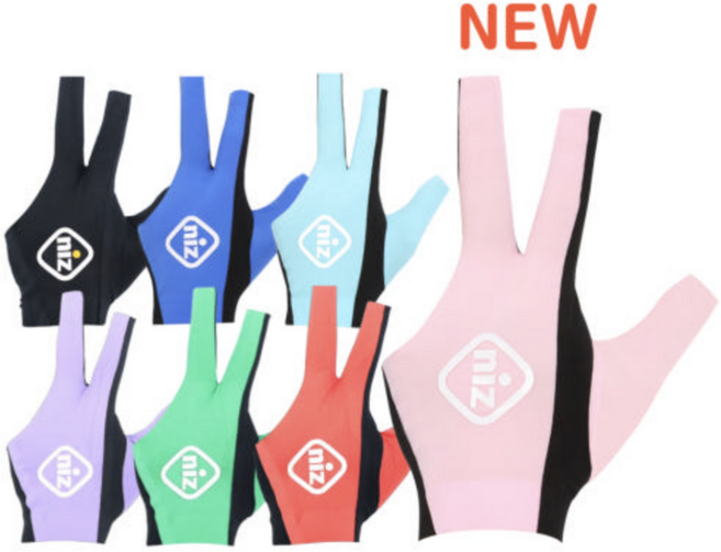 니즈 V1 당구 장갑 (오른손잡이/왼손착용), 1개, 퍼플