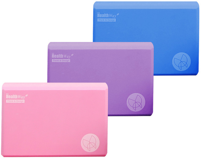 필라테스요가블럭, 블루, 1개