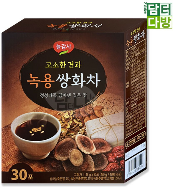 광야식품 녹용쌍화차 30스틱 쌍화차 추억의쌍화차 광야동의쌍화차 광야 광야쌍화차, ONECOLOR/FREE, 16g, 1, 1개