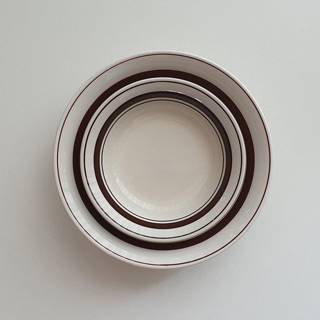 카네수즈 스노우톤 쿠프 2size 3color 5 1/2인치 7 1/2인치 14cm 19cm 브라운 그린 블루 구프 반찬기 찬기 샐러드 볼 kanesuzu, 7 1/2[21119526], 1개