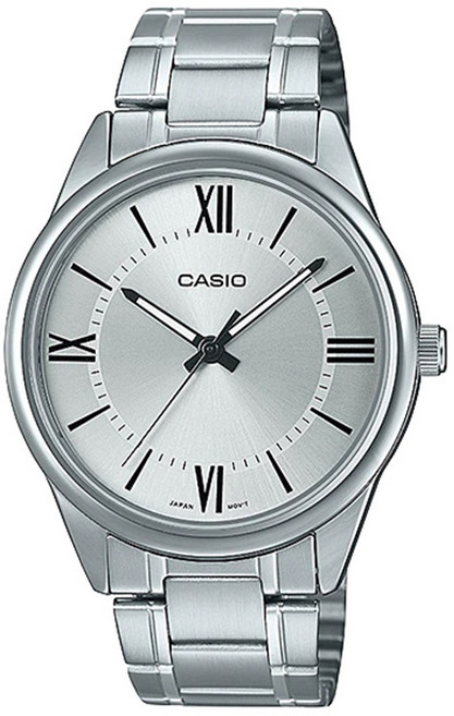 카시오 남성용 메탈밴드 손목시계 MTP-V005D-7B5U