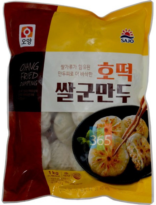 사조오양 호떡쌀군만두 1000g, 1g, 1개