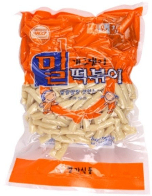 개구쟁이 밀떡볶이 떡볶이떡 건밀떡 미니 2kg (얇은떡), 30개
