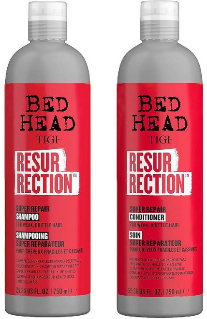 Bed Head by TIGI 모이스처라이징 샴푸 및 컨디셔너 세트 25.36 fl oz 2 팩, 750ml