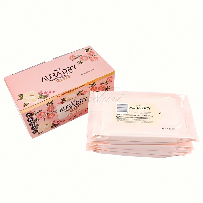 샤프란 아우라 드라이건조기 시트 프레쉬플로럴향 200매 청정 향기 플로럴 건조 피부 휴지, 1개