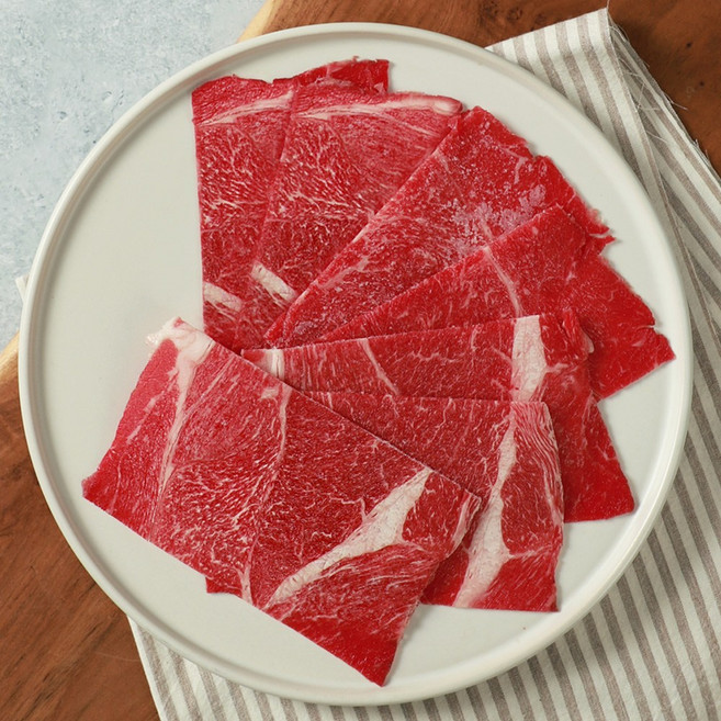 [농협안심한우] 1등급 샤브샤브용 300g x 2팩, 2개