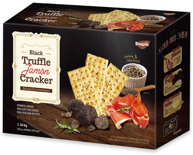 코스트코 블랙트러플 하몽크래커, 80개, 29g