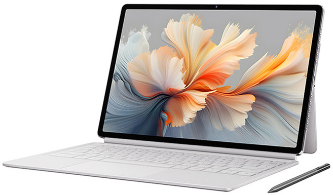 레노버 YOGA Pad Pro 태블릿 PC 12.7인치 스냅드래곤 8 Gen3 중국버전, Wi-Fi, 16.512GB, 화이트-AI버전 마그네틱 키보드+레노버펜슬 포함