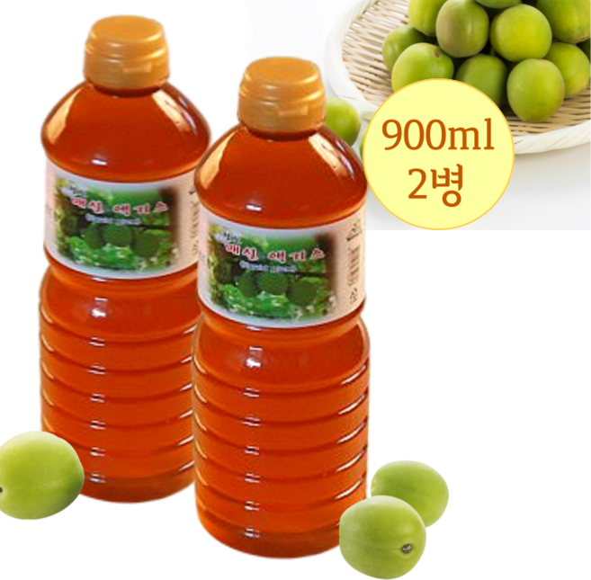 청도 3년 발효 숙성 매실청 원액, 900ml