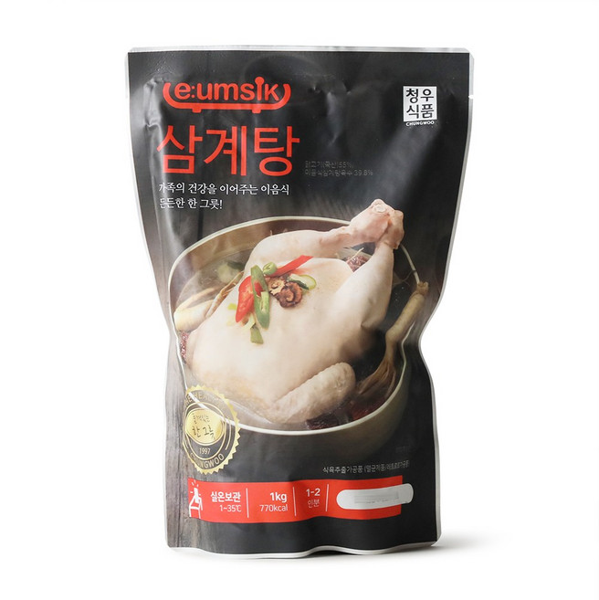 청우식품 이음식 삼계탕, 1개, 1kg