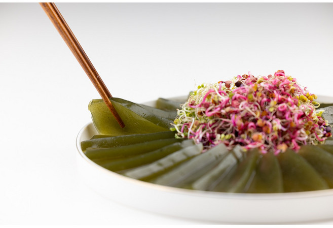 송테이스트 해조미 미역묵 톳묵 5개구성 쫄깃한회식감 저칼로리 국내산100%, 5개, 200g, 송테이스트 미역묵 5개