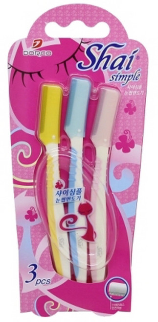 도루코 샤이 심플 눈썹 면도기 3P 1개