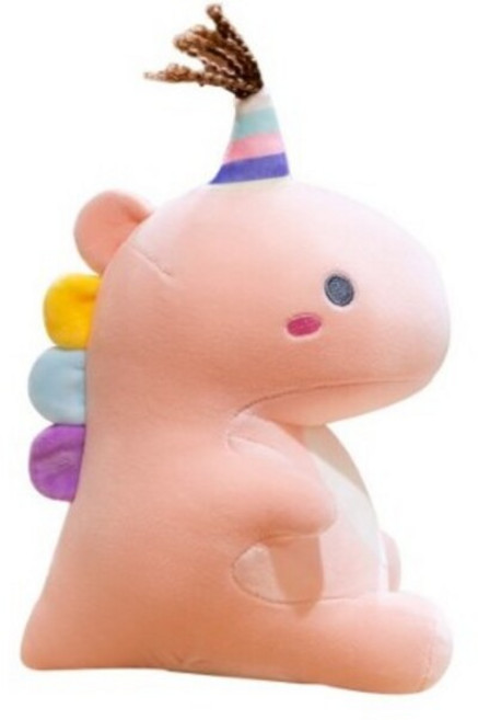 네이처타임즈 공룡 봉제인형, 30cm, 핑크, 1개