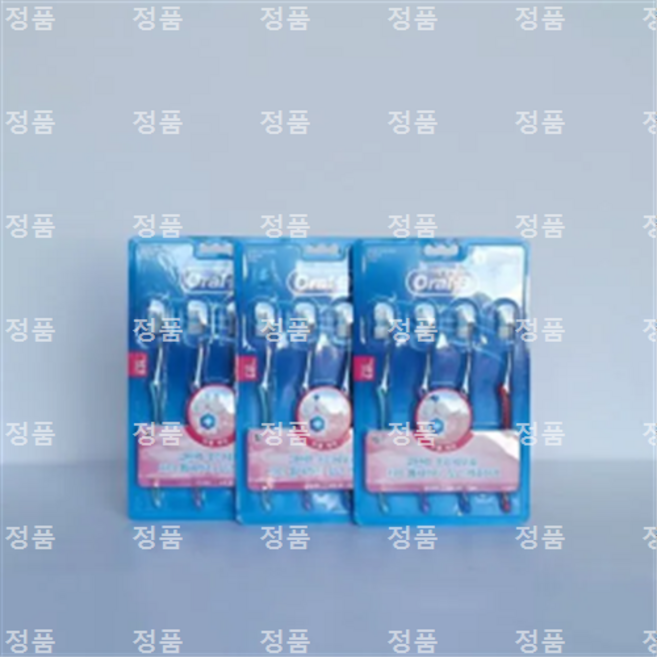 고탄력 초미세모 칫솔(4입) 틈새케어 25mm 3개 gaj*8425Ma, 1