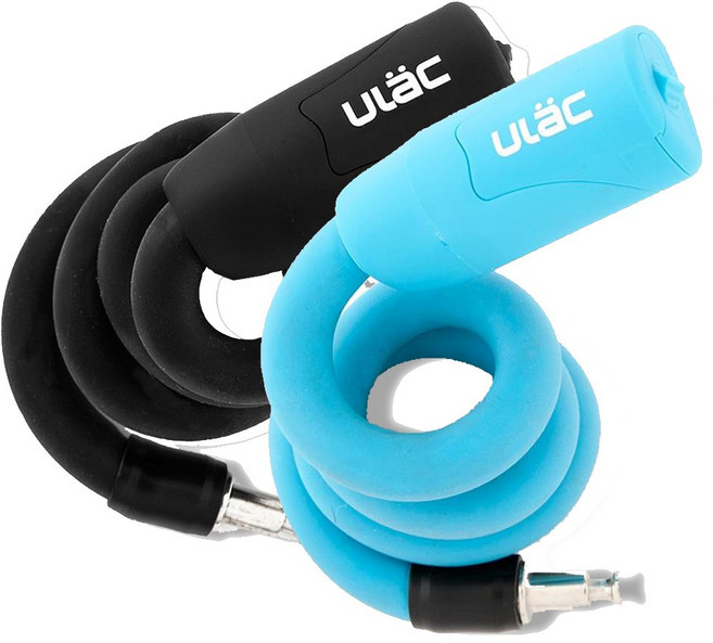 Ulac 실리콘메모리락 열쇠형 블루, 블루_대(250~280), 1개