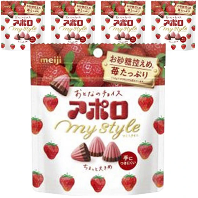 메이지 아폴로 마이 스타일, 5개, 41g - 쿠팡