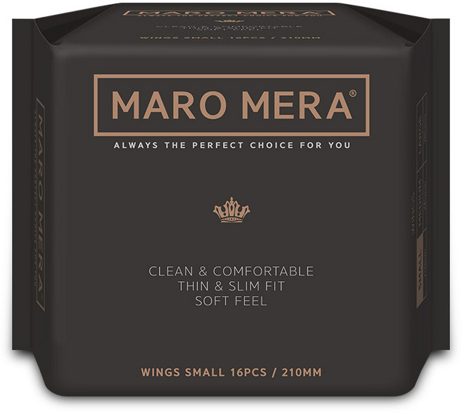 마로메라 생리대 날개형 소형 16매 순면생리대, 16개입, 10개