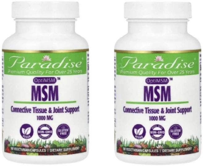 파라다이스허브 식이유황 엠에스엠 MSM 1000mg 90정 2개 - 쿠팡