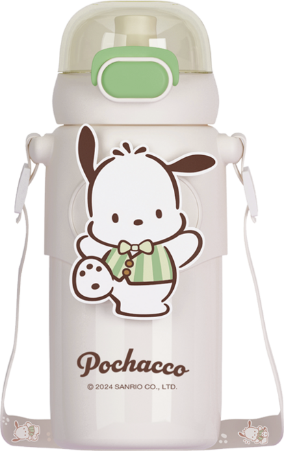 크로스 보더 원터치 텀블러 460ml, 460ml 포차코, 1개