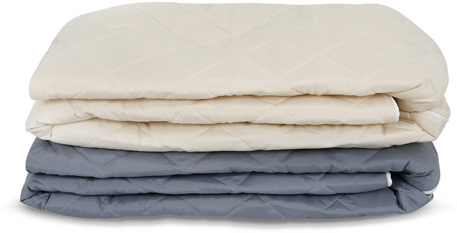 숙면연구소 3단 접이식 누빔 매트리스 커버 10cm