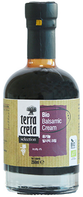 테라크레타 유기농 레드 발사믹크림 250ml, 1개