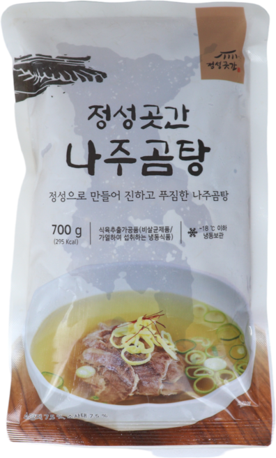 홈쇼핑 [빠른배송] 강순의 정성곳간 나주곰탕, 1박스, 7.75kg