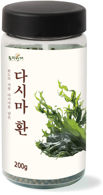 동의한재 완도 저염 다시마환, 200g, 1개