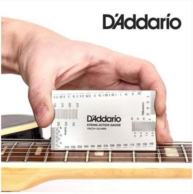 다다리오 기타줄높이 게이지 측정기 측정자 드라이버 기타렌치 PW-SHG-01