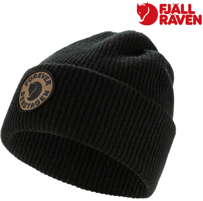 Fjällräven 北極狐 Bergtagen Forever Wool 羊毛帽, 550 黑