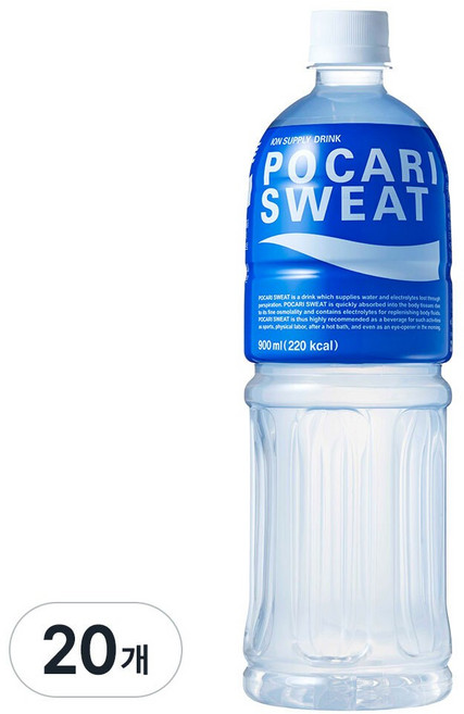 동아오츠카 포카리스웨트, 900ml, 20개