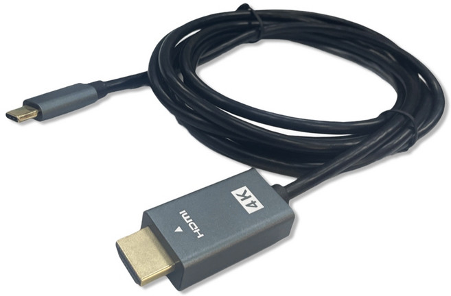 i-gota Type C to HDMI影音轉接線1.8M 適合 i15 pro max, 1個, 本體x1