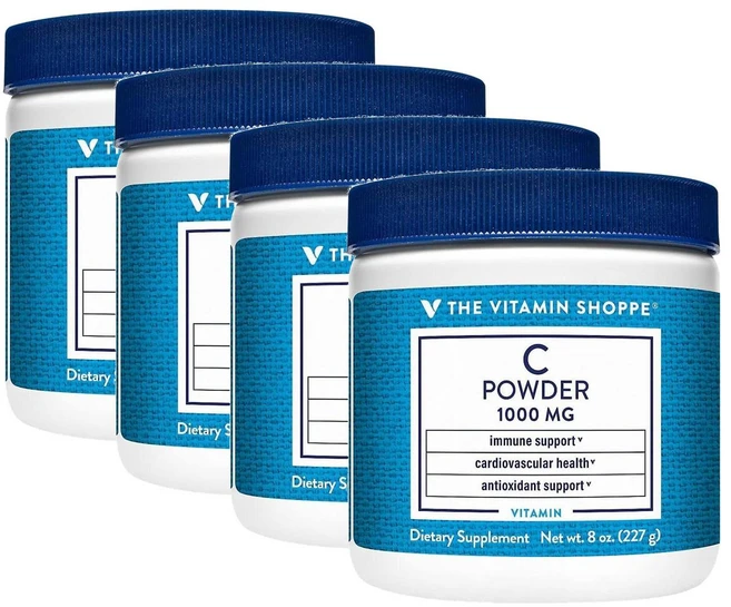 더비타민샵 비타민C 파우더 1000mg The Vitamin Shoppe Vitamin C Powder, 227g, 4개 - 쿠팡