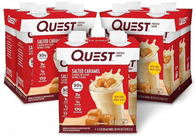 Quest 퀘스트 프로틴 쉐이크 초콜릿 325ml 12팩 159435
