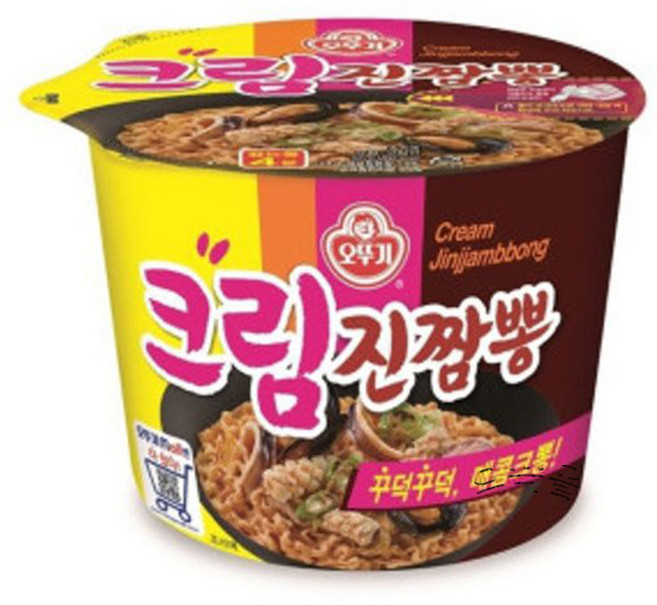 오뚜기 크림진짬뽕 용기 105g, 8개