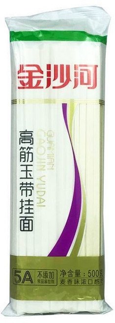 아시아식품 김사허 꽈면 과면 중국면 건면 (자색), 500g, 4개