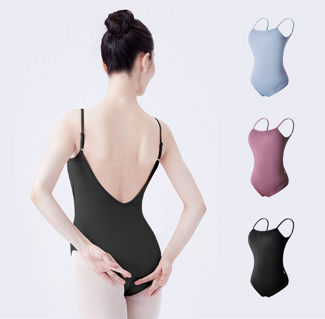 아이레노 여성 발레복 성인용 베이직 나시 레오타드 연습복 하이퀄리티 신축성 UP 라인보정 핏